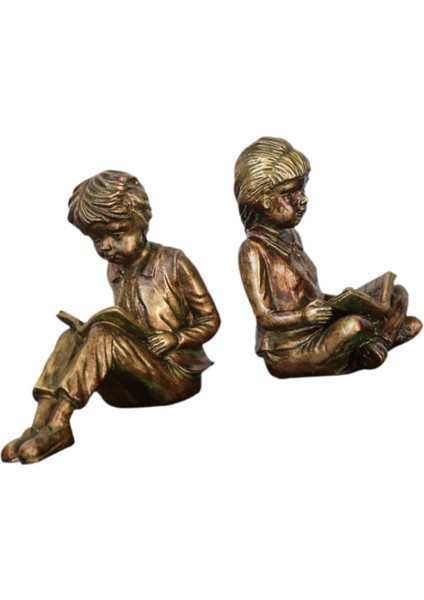 Kız Kitaplar Dekoratif Kitaplar Aksesuar Masaüstünü (Yurt Dışından) indirimleri