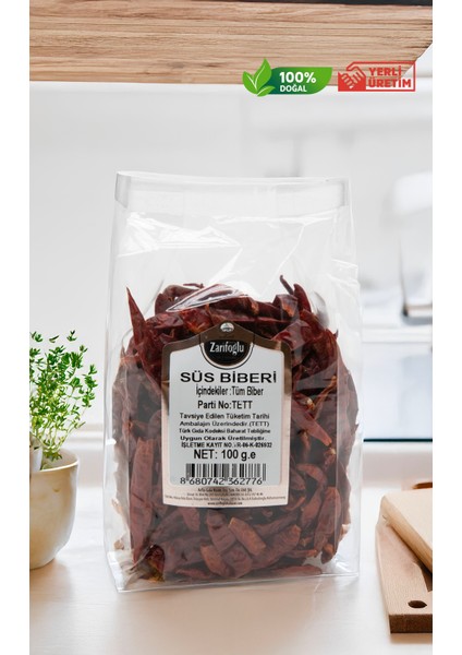 Atom Süs Biberi 100 gr