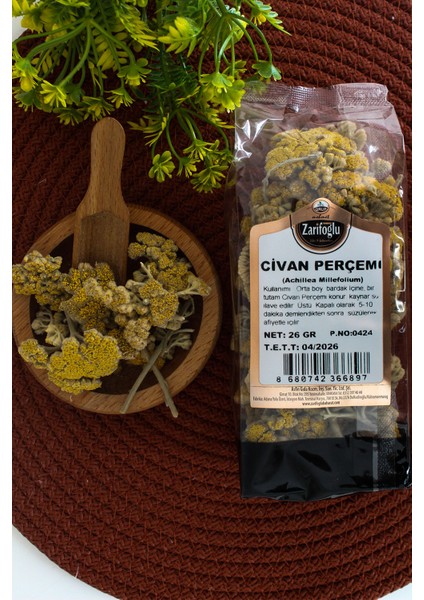 Civan Perçemi Otu Bitkisi Şifalı Bitkiler 26 gr