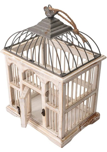 Bird House Beyaz Dekoratif Obje 26 x 19 x 38 cm 04STY009881 fiyatları