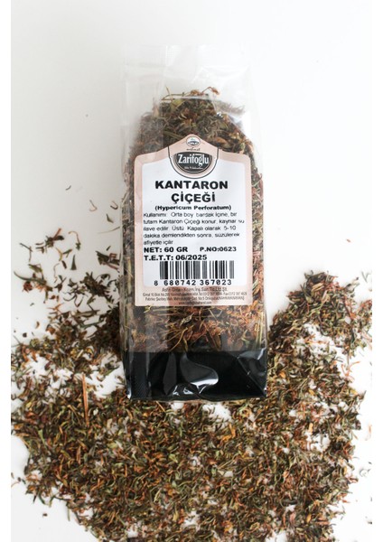 Kantaron Çiçeği Otu Bitkisi Şifalı Bitkiler 60 gr