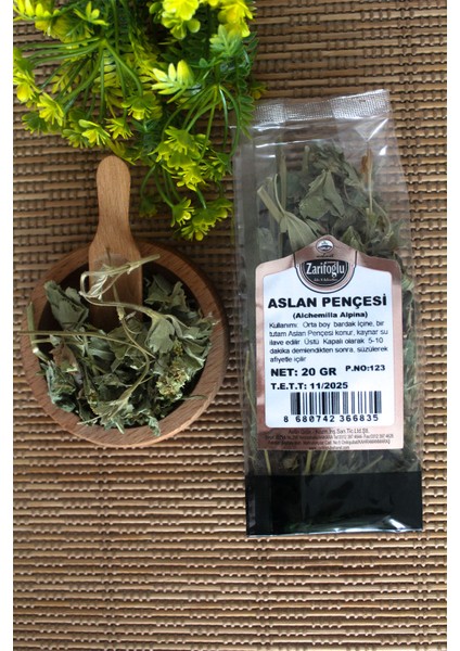 Aslan Pençesi Bitkisi Otu Bitkiler 20 gr