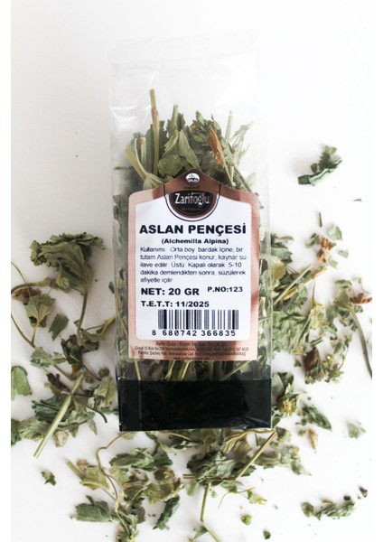 Aslan Pençesi Bitkisi Otu Bitkiler 20 gr