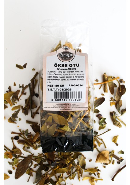 Burç Ökse Otu Bitkisi Şifalı Bitkiler 80 gr
