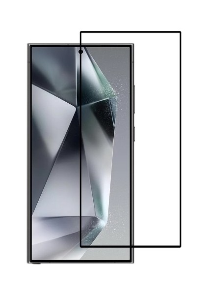 Samsung S25 Ultra Uyumlu Ultımate 3D Protector Glass 9h Ekran Koruyucu Cam