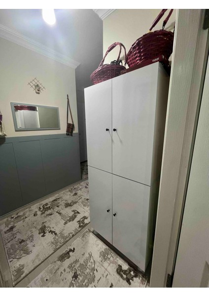 Çok Amaçlı Dolap 6 Bölmeli 70 cm Suntalam Mutfak Kiler Banyo Dolabı