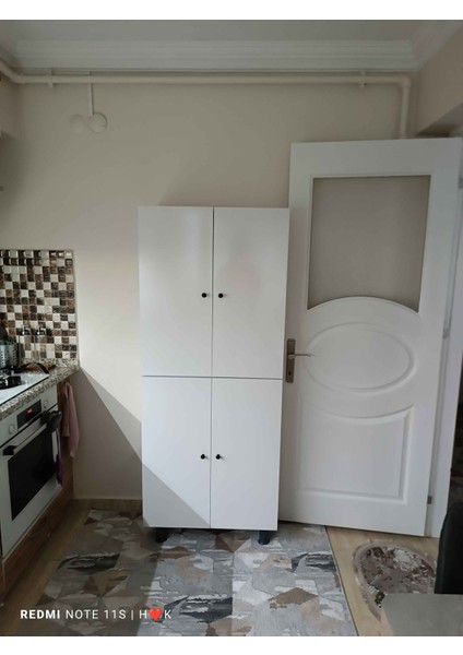 Çok Amaçlı Dolap 6 Bölmeli 70 cm Suntalam Mutfak Kiler Banyo Dolabı