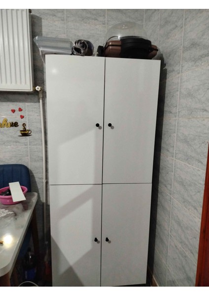 Çok Amaçlı Dolap 6 Bölmeli 70 cm Suntalam Mutfak Kiler Banyo Dolabı