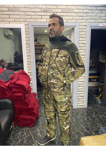 Kamuflaj Mont Takımı Alt-Üst Takım