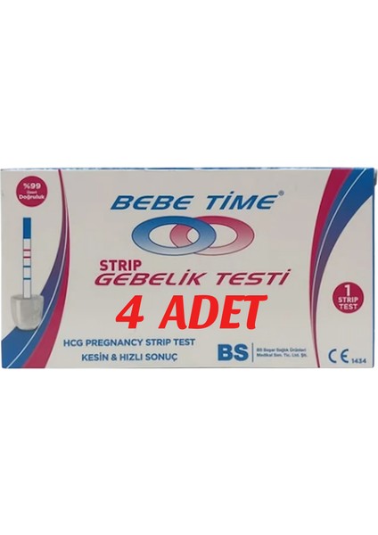 Strip Testi 4 Adet