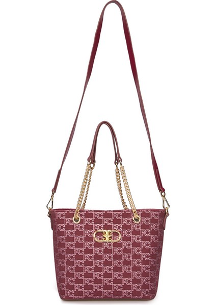 Bordo Omuz Çantası 05PO25Y1992-SMKN Br modelleri