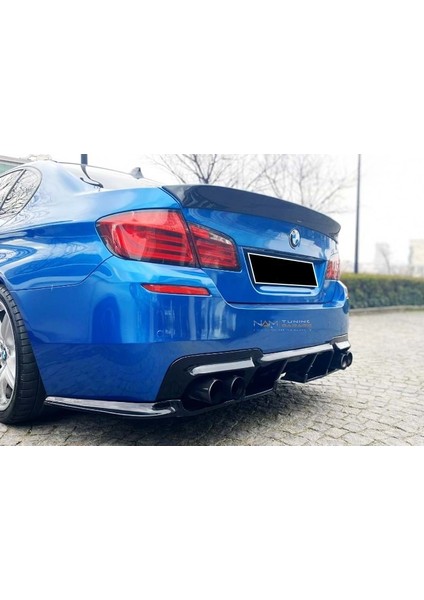 Bmw F10 Vorsteiner Difüzör 3 Parça Sağ Sol Çıkışlı 2010-2017 Arası Parlak Siyah fırsatları