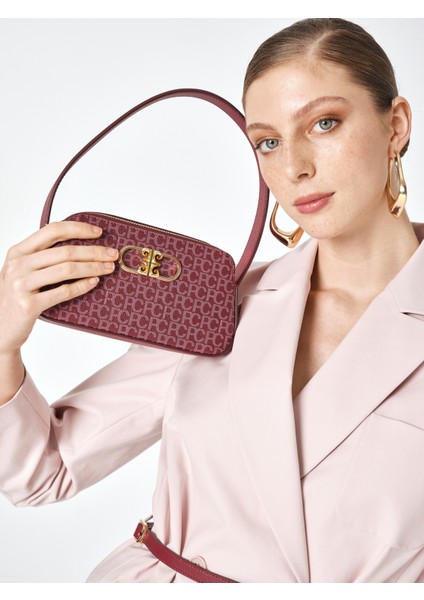 Bordo Omuz Çantası 05PO25Y2015-KAL Vs