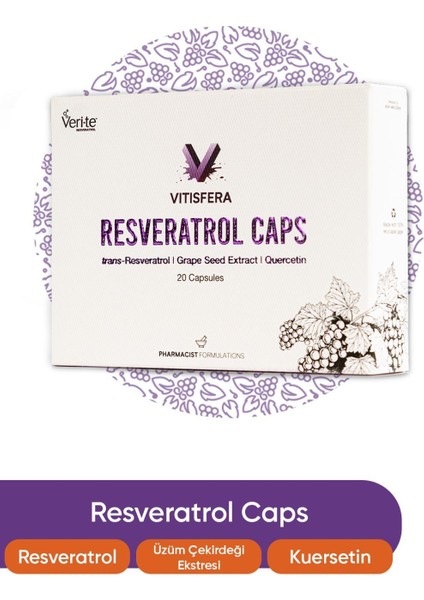 Resveratrol Caps 20 Kapsül