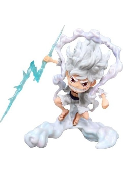 Aksiyon Figürü, Dişli 5 Luffy Anime Oyuncak Modeli Şekil Heykeli Pvc Karakter Model Oyuncaklar Koleksiyonu Hediye Hayranları Için Yaratıcı Karikatür Oyuncak (Nika2) (Yurt Dışından)