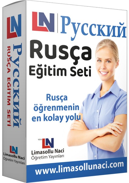 Rusça Eğitim Seti - Rusça Kitap - Torfl, Yds Sınav Hazırlık - Kolay Rusça Kelime Öğrenme Kitapları