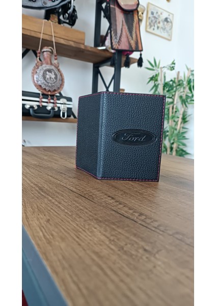 Ford Deri Dikişli Araç Ruhsat Kılıfı Kabı Ruhsatlık Ruhsat Koruyucu fiyatları