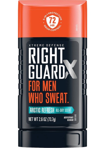 Xtreme Defense Arctic Refresh Antiperspirant Stick Deodorant 73.7gr