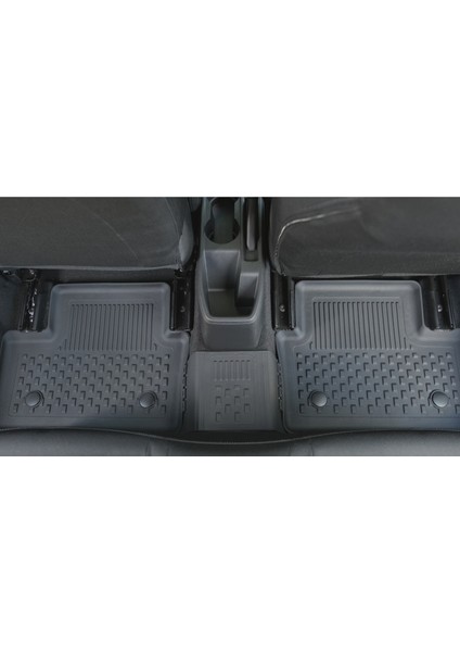 Renault Clio 5 2020+ Uyumlu 4.5D Premium Havuzlu Oto Paspas ve Liner Marka 3D Bagaj Havuzu - Clio
