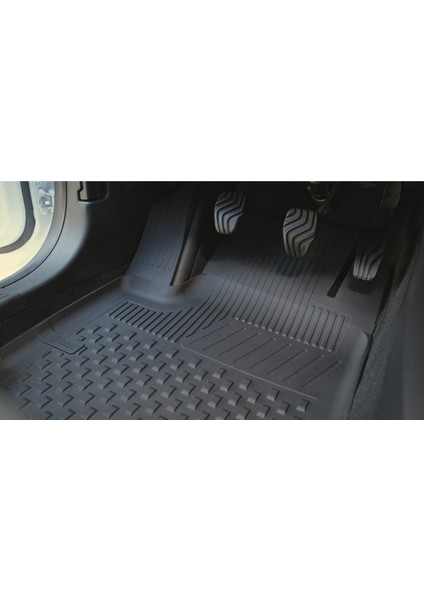 Renault Clio 5 2020+ Uyumlu 4.5D Premium Havuzlu Oto Paspas ve Liner Marka 3D Bagaj Havuzu - Clio