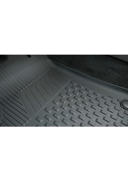 Renault Clio 5 2020+ Uyumlu 4.5D Premium Havuzlu Oto Paspas ve Liner Marka 3D Bagaj Havuzu - Clio