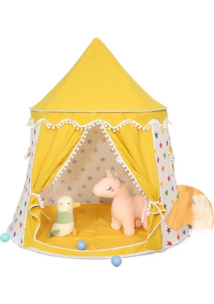 Çocuk Çadırları Taşınabilir Kapalı Erkek Kız Oyuncak Çadırları Oyun Evi Kale Küçük Ev Oyuncakları (Yurt Dışından)