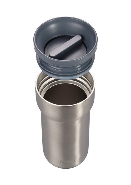 Insulated Mug Ellipse Termos Kupa - Natural Brushed 475 ml