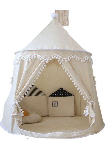 Çocuk Çadırları Taşınabilir Kapalı Erkek Kız Oyuncak Çadırları Oyun Evi Kale Küçük Ev Oyuncakları (Yurt Dışından)