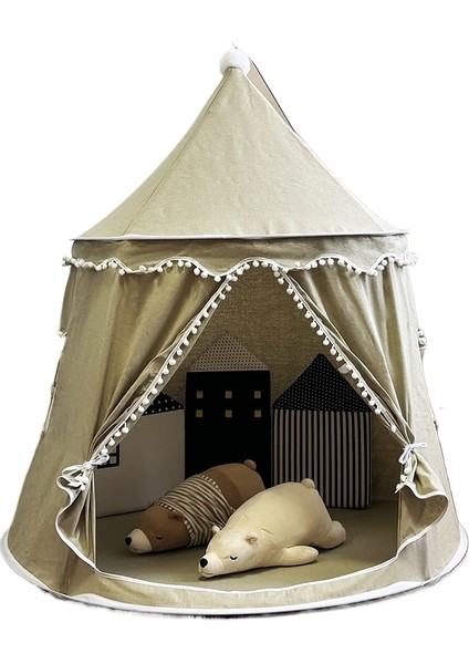 Çocuk Çadırları Taşınabilir Kapalı Erkek Kız Oyuncak Çadırları Oyun Evi Kale Küçük Ev Oyuncakları (Yurt Dışından)