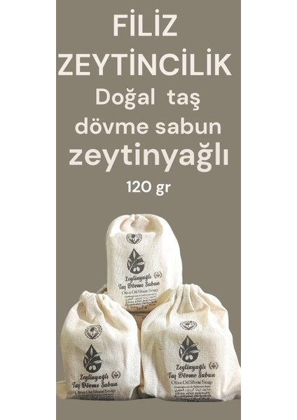 Doğal Taş Dövme Zeytinyağlı 120 gr fiyatları