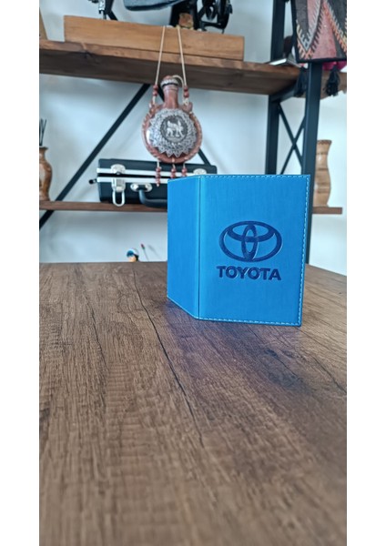 Toyota Deri Dikişli Araç Ruhsat Kılıfı Kabı Ruhsatlık Ruhsat Koruyucu modelleri