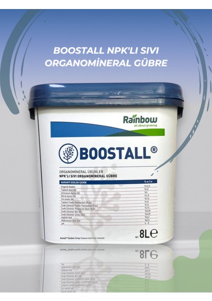 -Boostall Npk'lı Organomineral Gübre