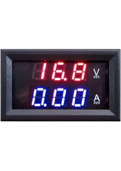 100V - 10A - Dijital Volt Ampermetre