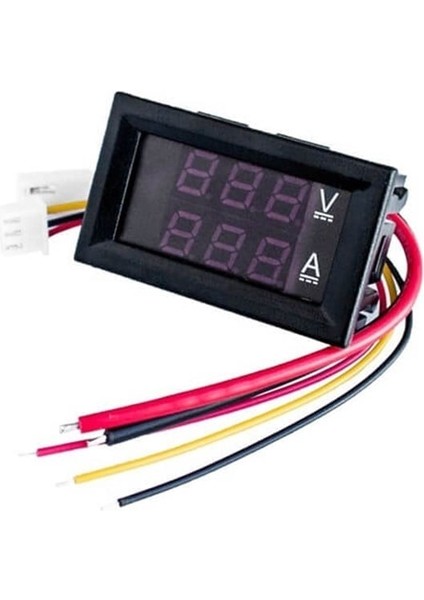 100V - 10A - Dijital Volt Ampermetre