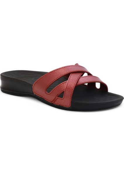 Konfores 1164-9942-1 Tam Anatomik Terlik - NKT01164-BORDO-40 fiyatları