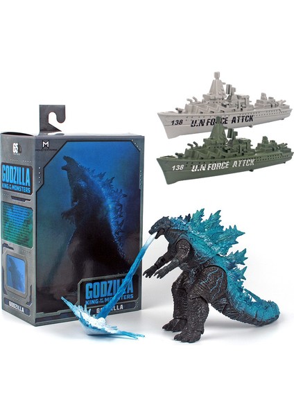 Godzilla King Kong'a Karşı Hareketli Model Nükleer Enerji Jet Oyuncakları Kutulu Set (Yurt Dışından)