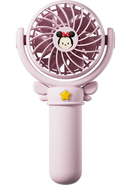 El Küçük Fan USB Şarj Karikatür Mini Sessiz Elektrikli Fan (Yurt Dışından)