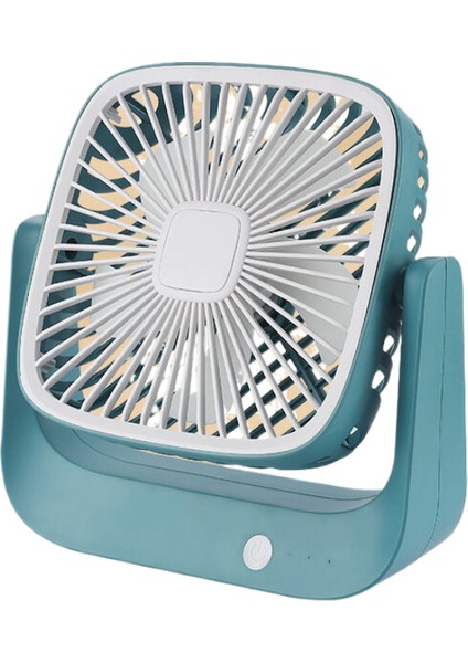 Kare Masaüstü Küçük Fan, Yaz Için Kompakt, Taşınabilir ve Uzun Ömürlü Mini Fan, Takılabilir Model (Yurt Dışından)