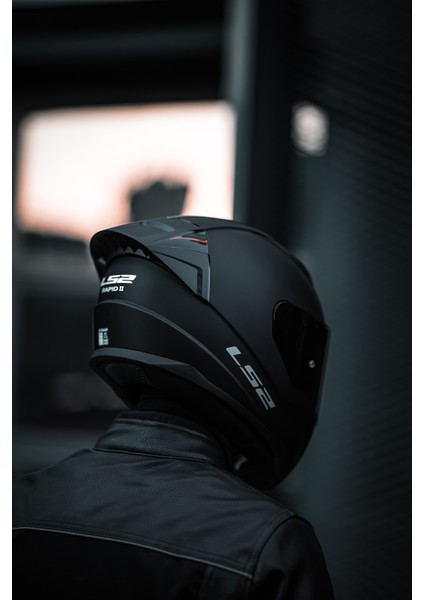 Rapıd 2 Race Mat Siyah Kask indirimleri