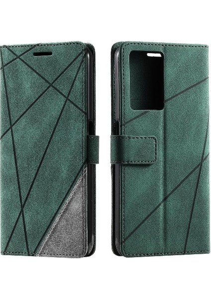 Oppo A57 5G/A77 5g Cüzdan Flip Folio Darbeye Pu Deri Kart (Yurt Dışından)