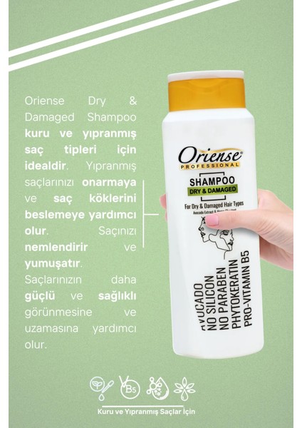 Dry & Damaged 600 ml Şampuan 2'li Set