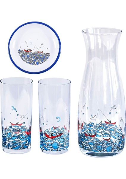 Balık Masalı Hepsi Bir Arada Takım 4'lü Set