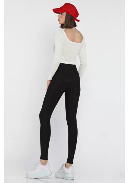 Agraflı Kadın Dalgıç Tayt P-00014966 modelleri