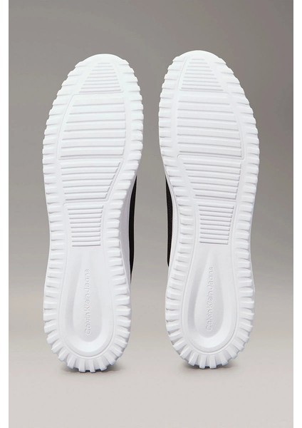 Logolu Erkek Siyah Sneaker