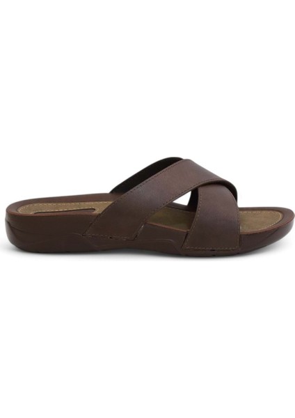 Konfores 1162-9877 Tam Anatomik Terlik - NKT01162-KAHVERENGI-41 fırsatları