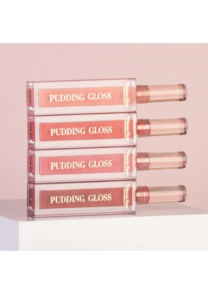 Besleyici Dudak Parlatıcısı - Puding Lip Gloss - 01