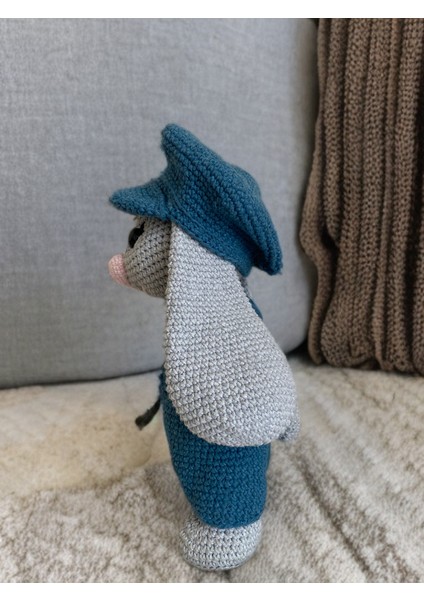 Lotushobievi Amigurumi Sevimli Tulumlu Tavşan 30CM fiyatları