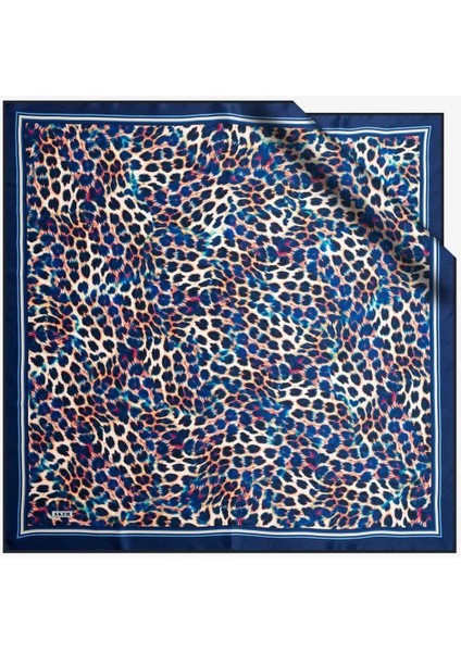 Sura Ipek Eşarp Nostalji Leopar Desen 7984-322