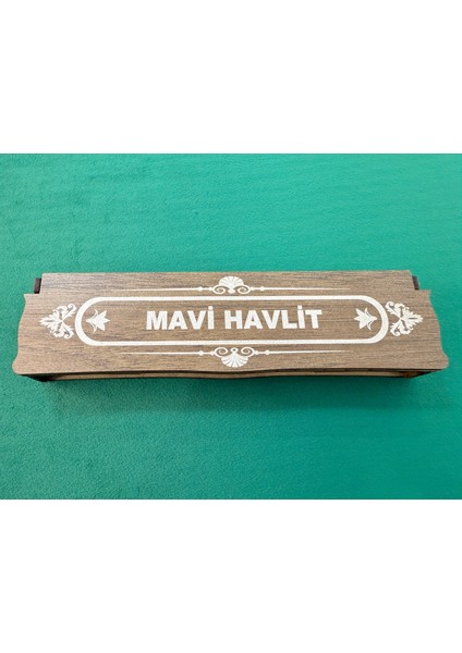 Mavi Havlit Taşı 33'lü Tesbih ve Ahşap Kutu Sevgiliye Babaya Hediye fiyatları