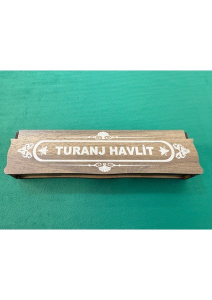 Turuncu Havlit Taşı 33'lü ve Zaza Tesbih Ahşap Kutuda Sevgiliye Babaya Hediye modelleri